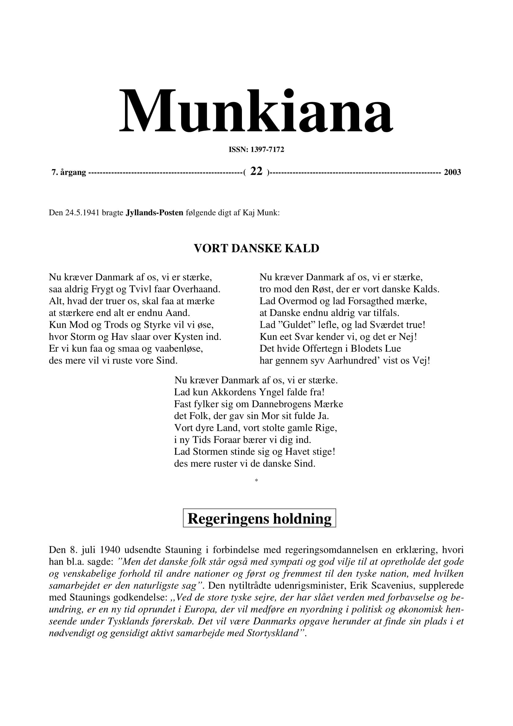 Klik på billedet for at downloade PDF med Munkiana nr. 36