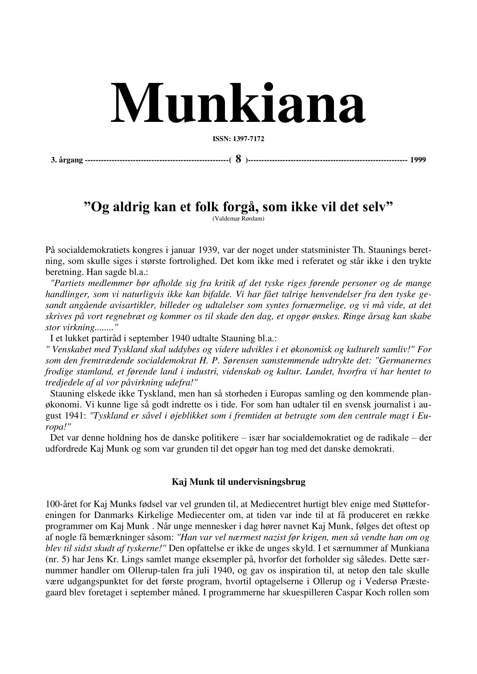 Klik på billedet for at downloade PDF med Munkiana nr. 36